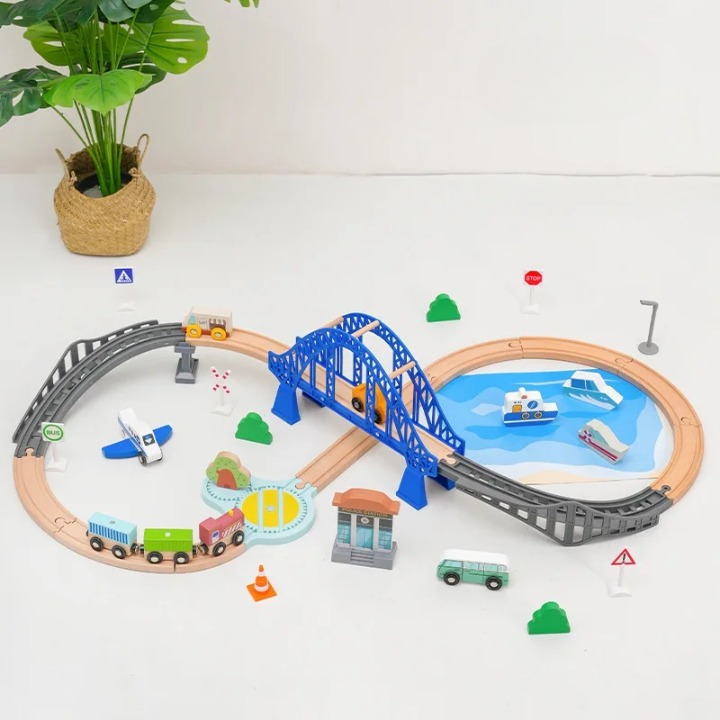 Montessori Train Track