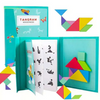 Tangram Puzzle Block Book Montessori