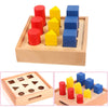 3D Shape Sorting Montessori Board