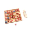 Montessori Wood Alphabet Toy