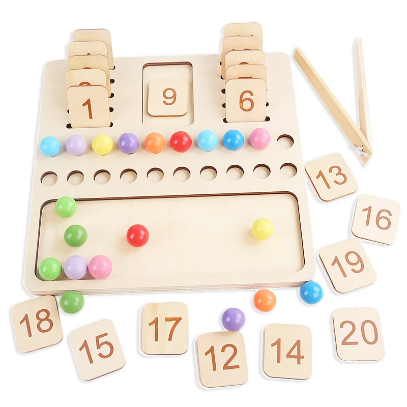 Counting Wooden Toys