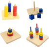 Wooden Ring Stacking Montessori Toy