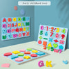 3D Montessori Puzzle Number & Alphabet Shape