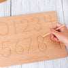 Board Wood Montessori Alphabet Toy