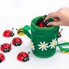 Ladybugs Montessori Counting Toys for Toddlers