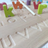 Wooden Alphabet Board Montessori