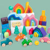 Montessori Stacking Rainbow