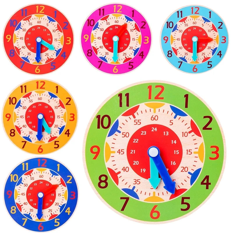 Montessori Toys Early Learning Clock