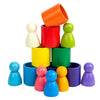 Rainbow Stacker Montessori