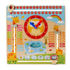 Montessori Toys Learning Clock Weather Week