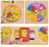 Montessori Toys Learning Clock Weather Week