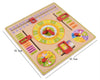 Montessori Toys Learning Clock Weather Week