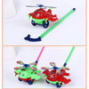 Hand Push Pull Plane Walking Toys