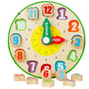 Wooden Toy Clock Puzzle