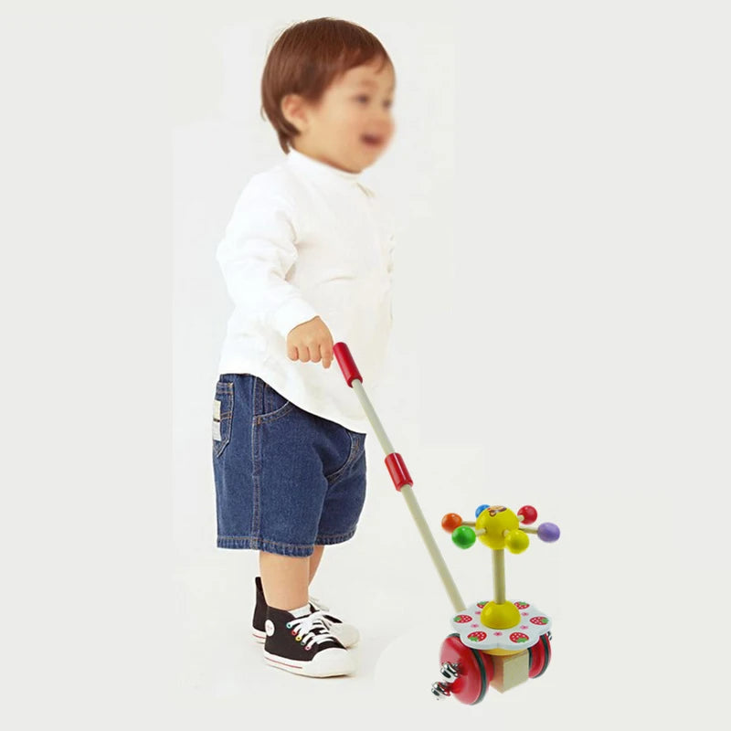 Hand Push/pull Car Wheel Toy Toddler