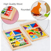 Tangram Jigsaw Board Game Montessori