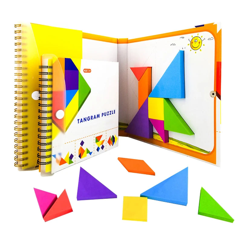 Magnetic 3D Tangram Puzzle