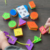 Training Threading Button Montessori Toy