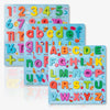 3D Montessori Puzzle Number & Alphabet Shape