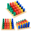 3D Shape Sorting Montessori Board