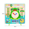 Toy Clocks for Learning Time Date Week Month Weather