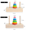 Wooden Stacking Rings Montessori