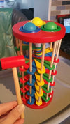 Pound and Roll Wooden Hammer Toy