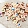 Wooden Toy Blocks Alphabet