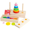 Wooden Stacking Rings Montessori