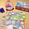 Colorful Clocks Montessori Toy