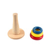 Wooden Ring Stacker Toy