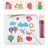 Wooden Craft Montessori Puzzle