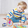 Colorful Clocks Montessori Toy