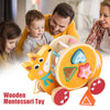 Wooden Animal Shape Pull Toy