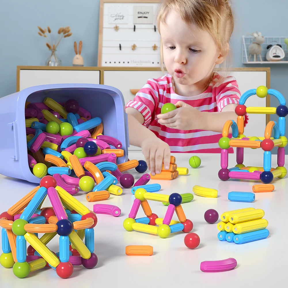 Stacking Building Blocks Montessori