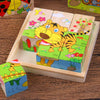 Wooden Cube Toy Puzzle