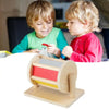 Wooden Roller Spinning Drum Montessori Toy