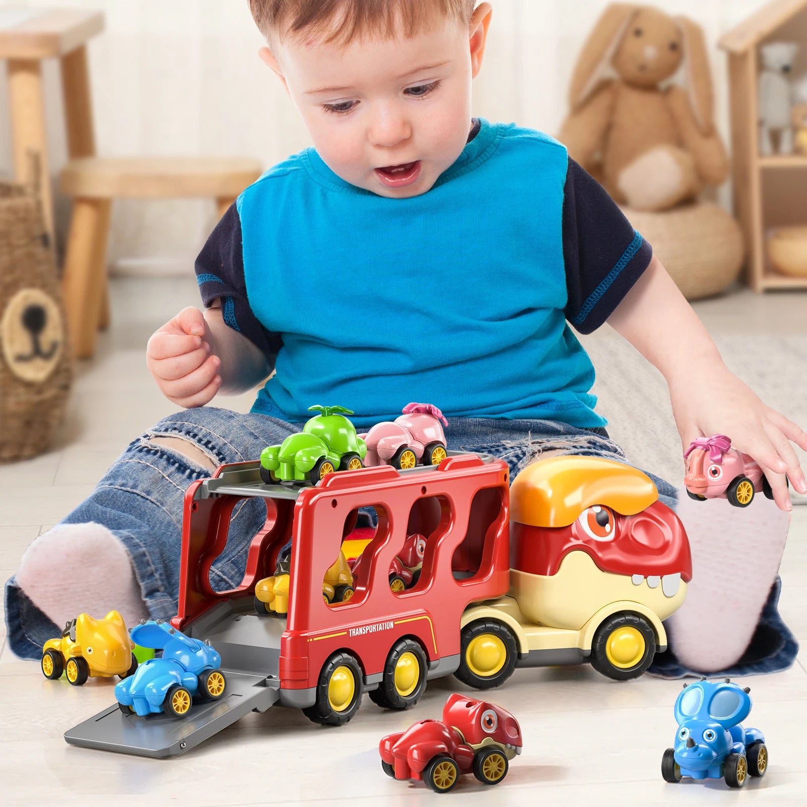 Push and Pull Toy Car