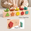 Montessori Geometry Color and Counting Toy