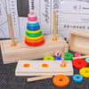 Wooden Stacking Rings Montessori