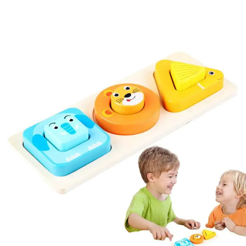 Montessori Toy Geometric Shape For Toddlers