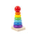 Rainbow Stacker Wooden Ring Educational Toy