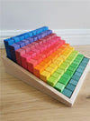 Colorful Wooden Building Blocks