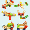 Wooden Hammer Constructor Toy Set