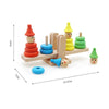 Wooden Stacking Rings Toy