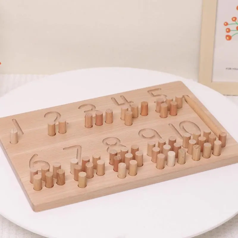 Wooden Counter Toy