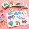 Wooden Craft Montessori Puzzle