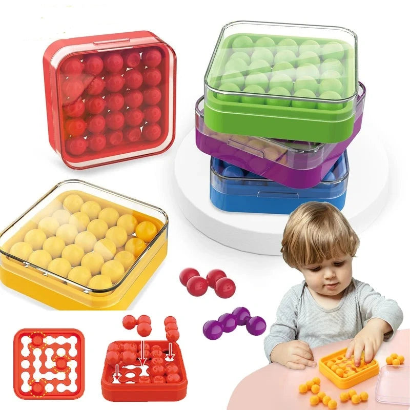 Plastic Blocks Puzzle Box Game