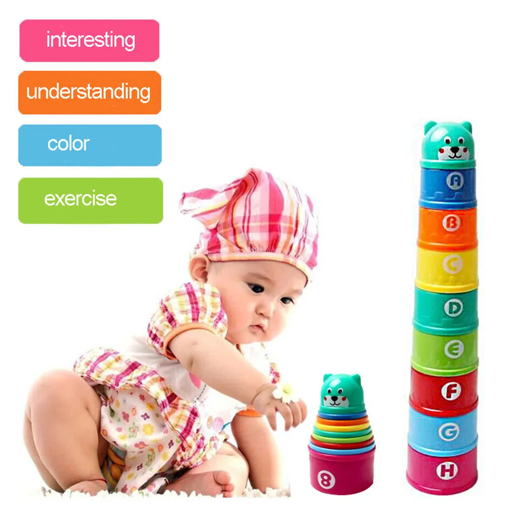 Baby Stacking Toy Cups