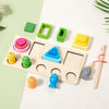 Wooden Sorting and stacking Montessori Toy